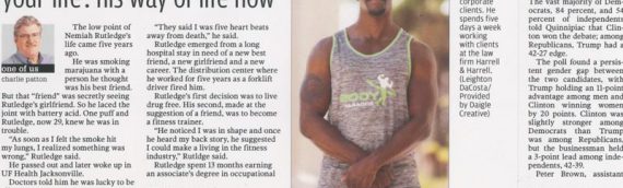 One of Us: Personal trainer Nemiah Rutledge has begun competing in body building competitions